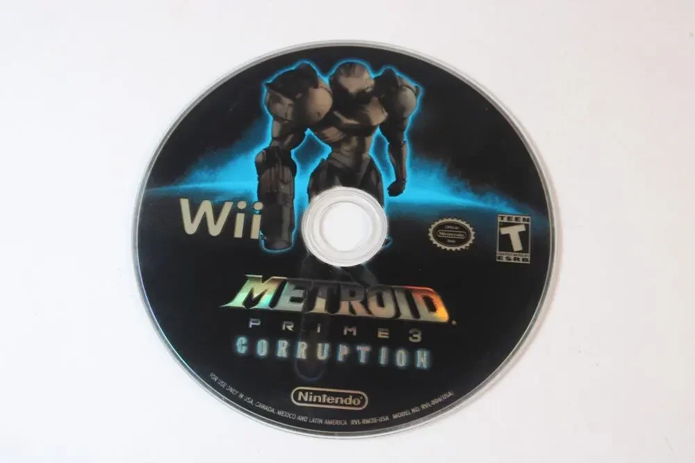 Metroid Prime 3: Corruption (Nintendo Wii) Game Disc Only, Tested/Works